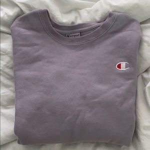 COPY - Lilac Champion Reverse Weave Pullover